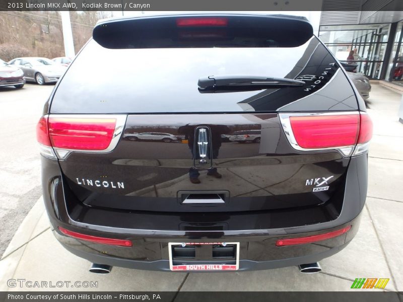 Kodiak Brown / Canyon 2013 Lincoln MKX AWD