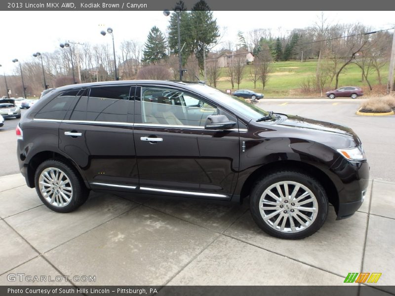 Kodiak Brown / Canyon 2013 Lincoln MKX AWD