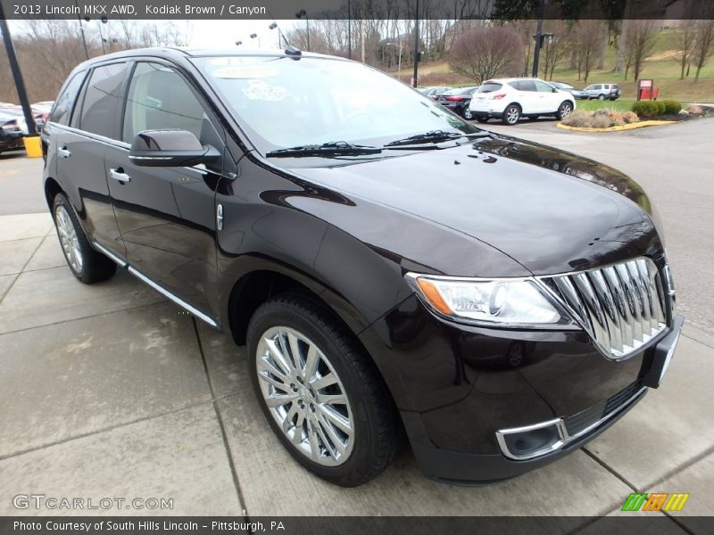 Kodiak Brown / Canyon 2013 Lincoln MKX AWD