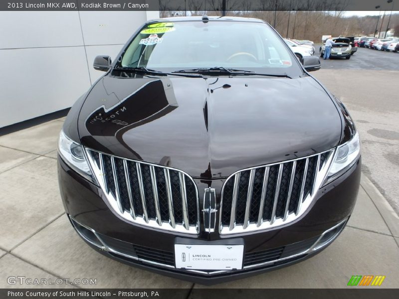 Kodiak Brown / Canyon 2013 Lincoln MKX AWD