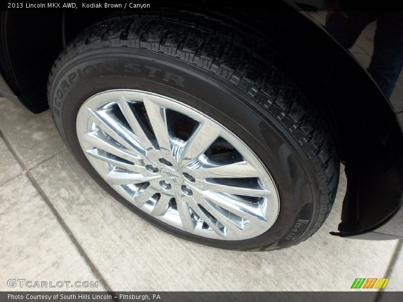Kodiak Brown / Canyon 2013 Lincoln MKX AWD