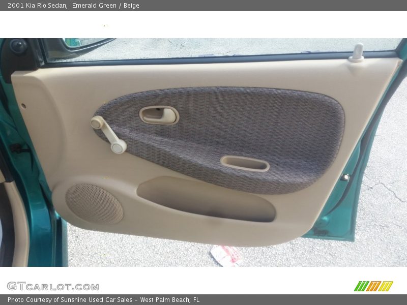 Door Panel of 2001 Rio Sedan