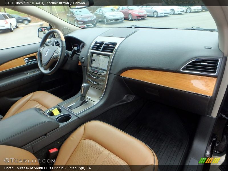 Kodiak Brown / Canyon 2013 Lincoln MKX AWD