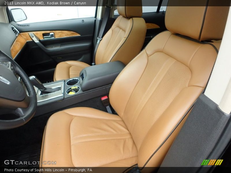 Kodiak Brown / Canyon 2013 Lincoln MKX AWD