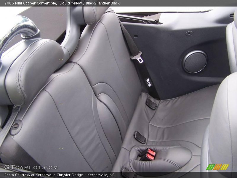 Liquid Yellow / Black/Panther Black 2006 Mini Cooper Convertible