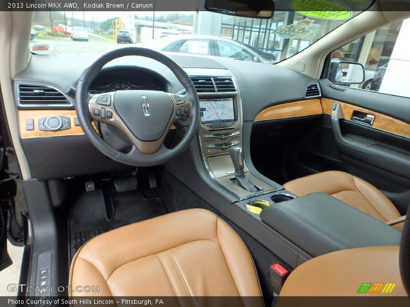 Kodiak Brown / Canyon 2013 Lincoln MKX AWD
