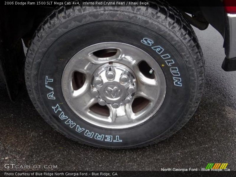 Inferno Red Crystal Pearl / Khaki Beige 2006 Dodge Ram 1500 SLT Mega Cab 4x4