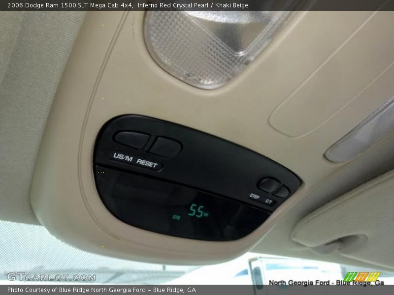 Inferno Red Crystal Pearl / Khaki Beige 2006 Dodge Ram 1500 SLT Mega Cab 4x4
