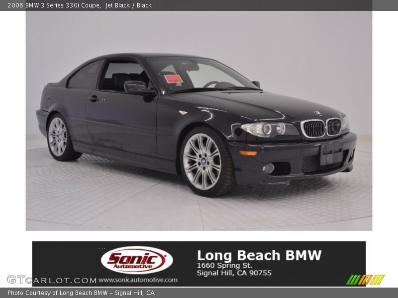 Jet Black / Black 2006 BMW 3 Series 330i Coupe