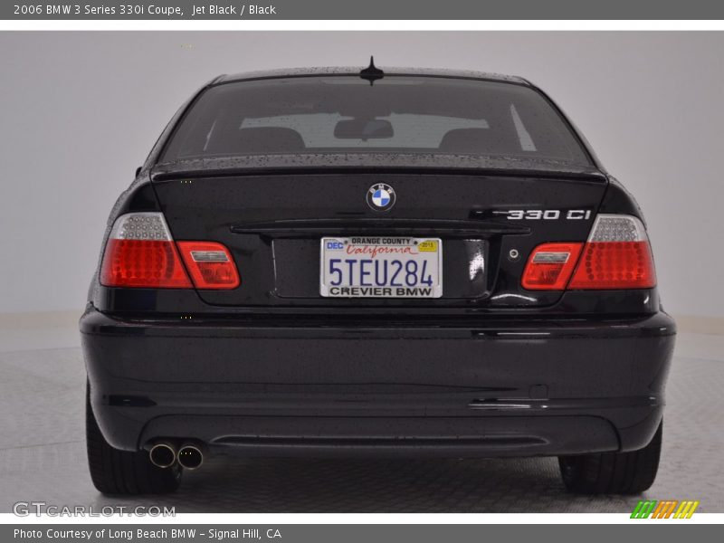 Jet Black / Black 2006 BMW 3 Series 330i Coupe