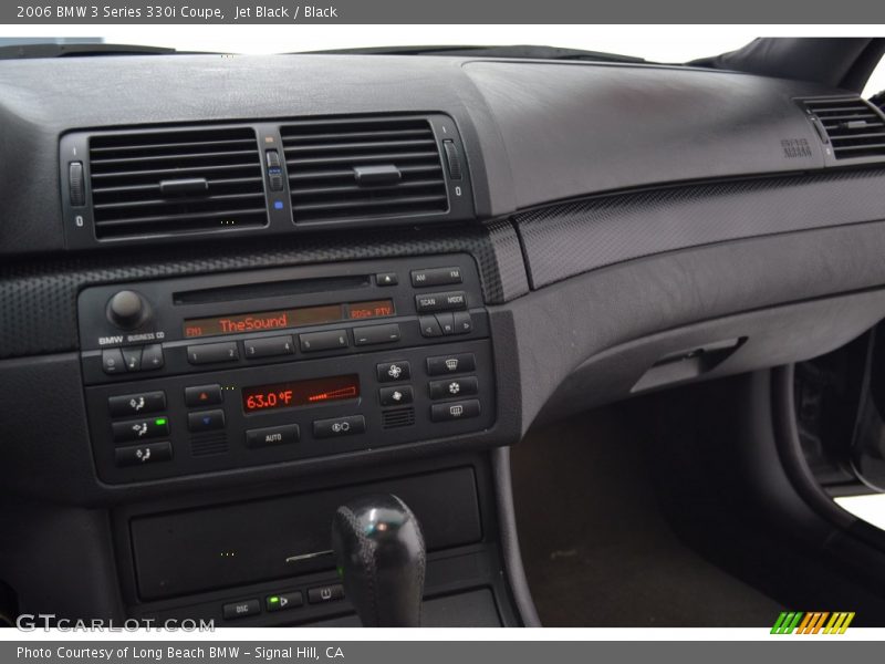 Jet Black / Black 2006 BMW 3 Series 330i Coupe