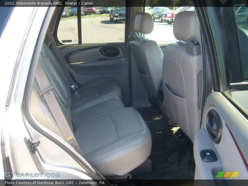 Pewter / Camel 2002 Oldsmobile Bravada AWD