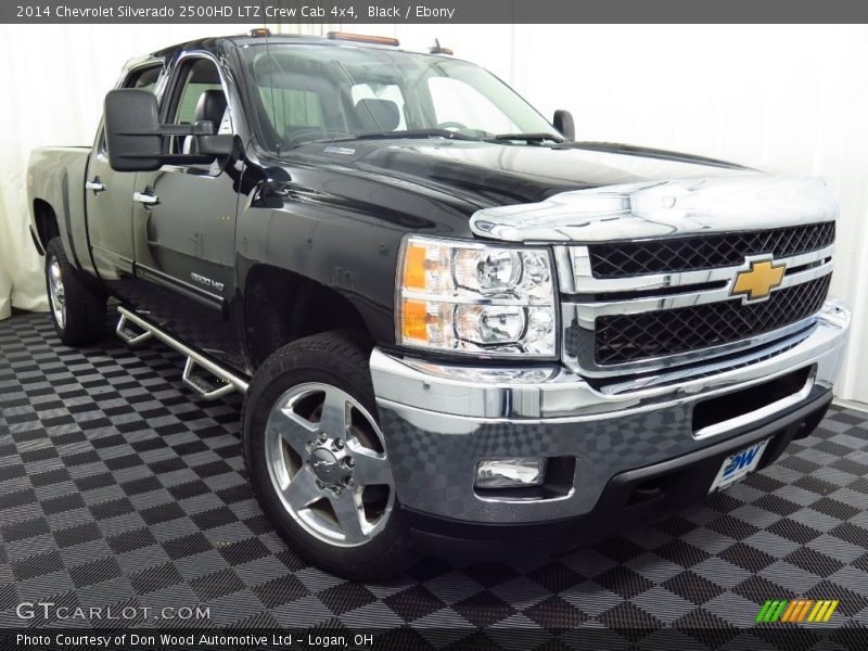 Black / Ebony 2014 Chevrolet Silverado 2500HD LTZ Crew Cab 4x4