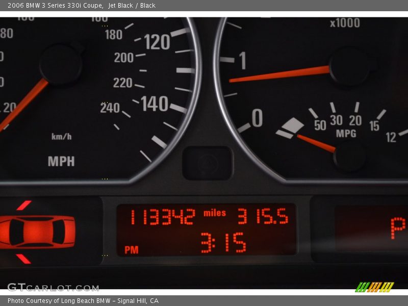 Jet Black / Black 2006 BMW 3 Series 330i Coupe