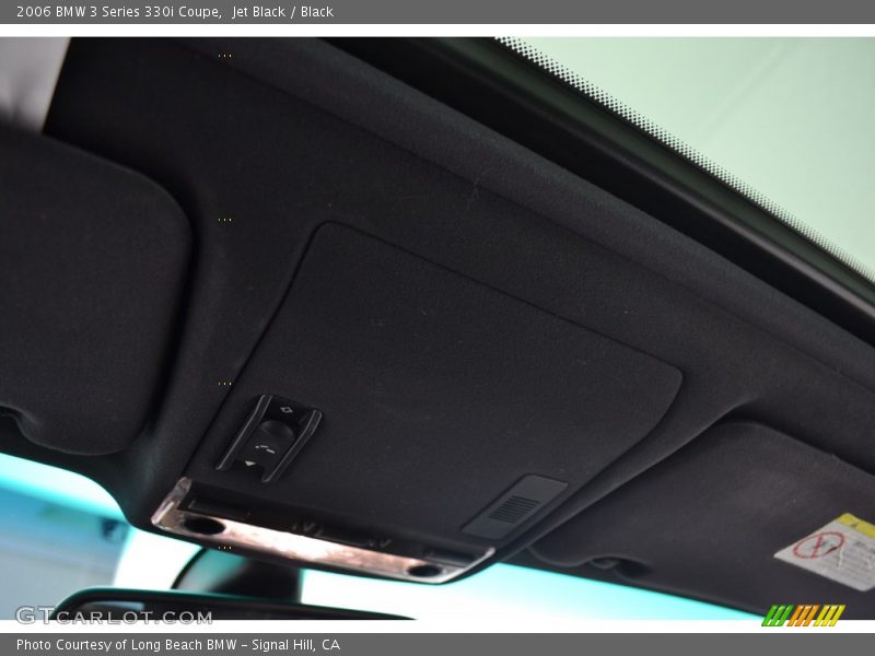Jet Black / Black 2006 BMW 3 Series 330i Coupe