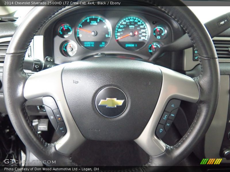 Black / Ebony 2014 Chevrolet Silverado 2500HD LTZ Crew Cab 4x4