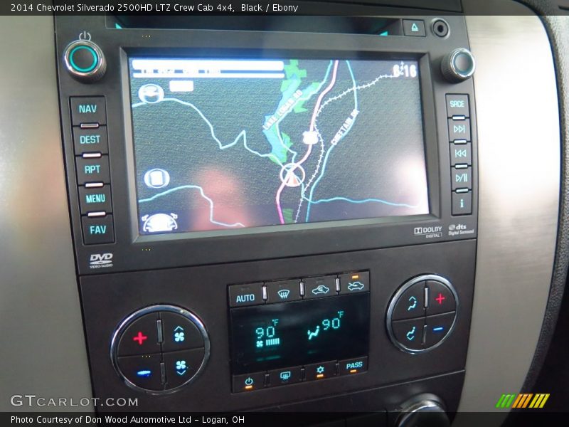 Black / Ebony 2014 Chevrolet Silverado 2500HD LTZ Crew Cab 4x4