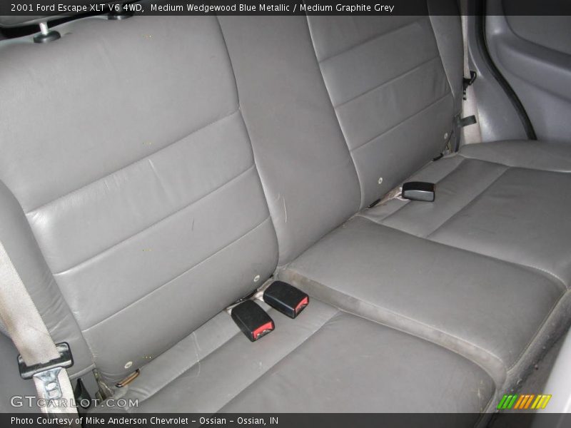 Medium Wedgewood Blue Metallic / Medium Graphite Grey 2001 Ford Escape XLT V6 4WD