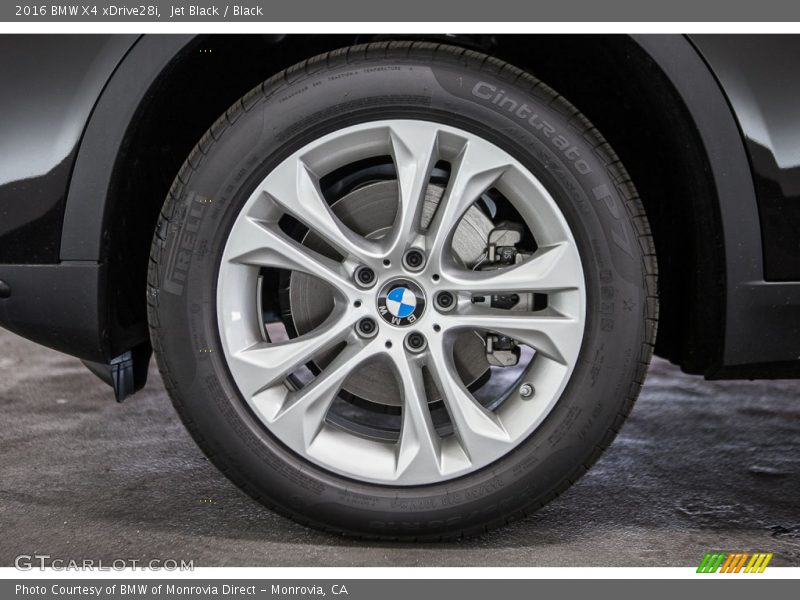 Jet Black / Black 2016 BMW X4 xDrive28i