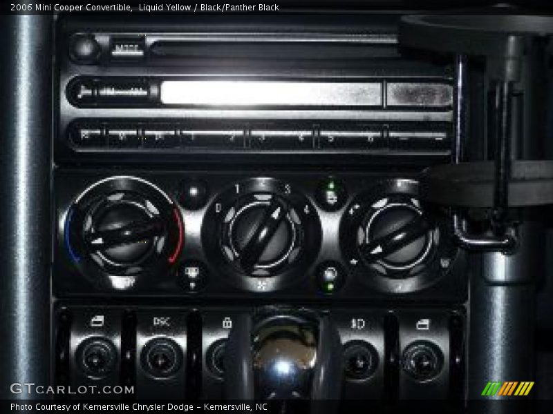 Liquid Yellow / Black/Panther Black 2006 Mini Cooper Convertible