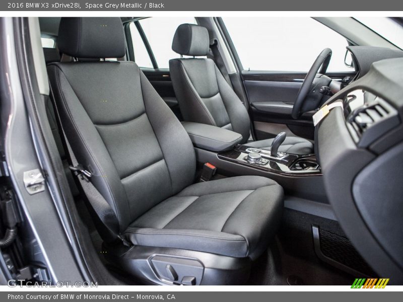 Space Grey Metallic / Black 2016 BMW X3 xDrive28i