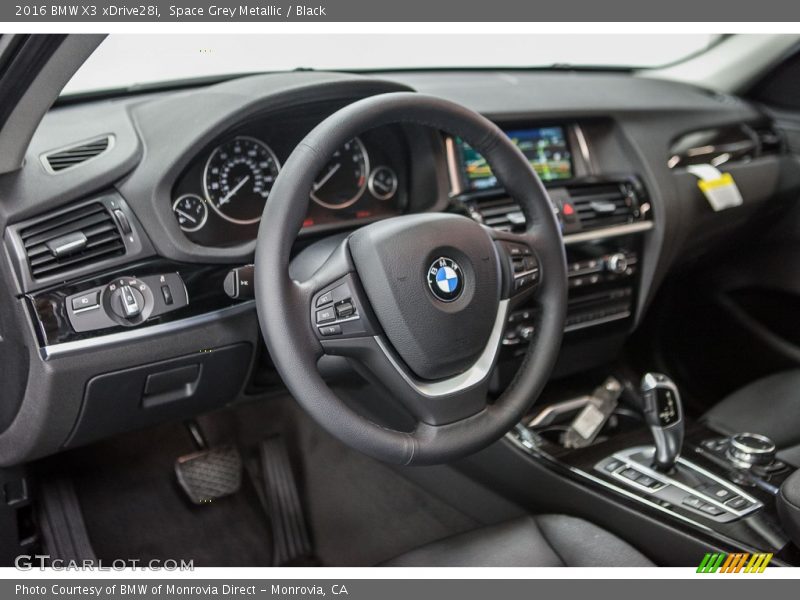 Space Grey Metallic / Black 2016 BMW X3 xDrive28i