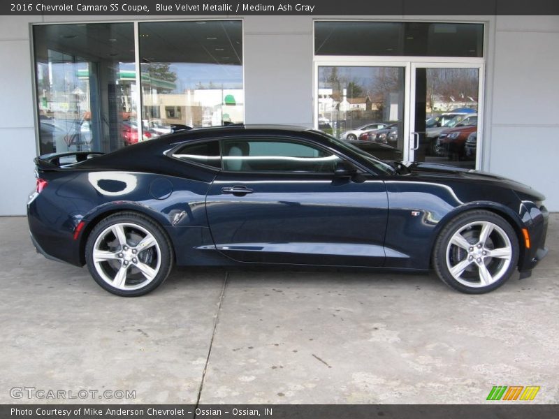  2016 Camaro SS Coupe Blue Velvet Metallic