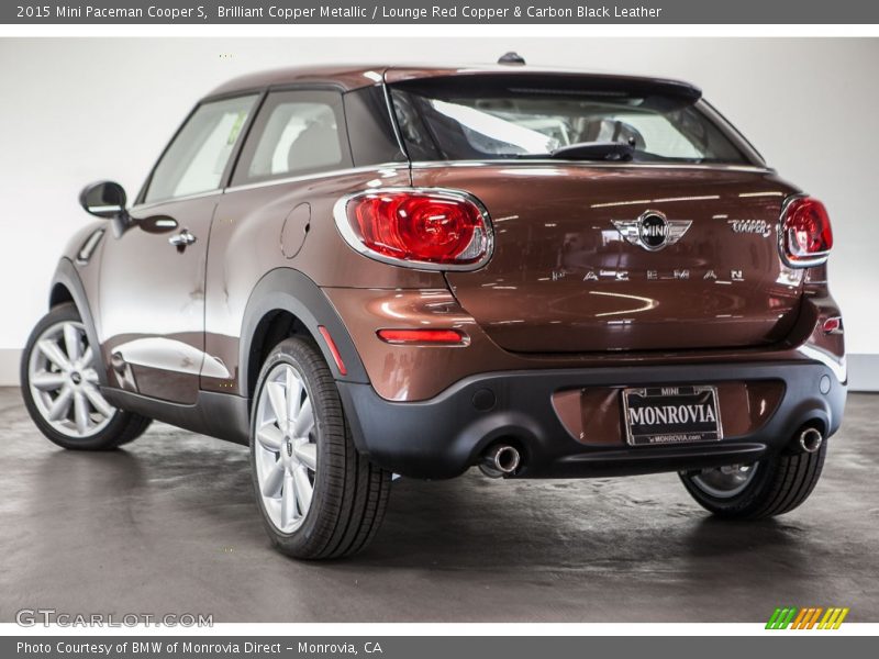 Brilliant Copper Metallic / Lounge Red Copper & Carbon Black Leather 2015 Mini Paceman Cooper S