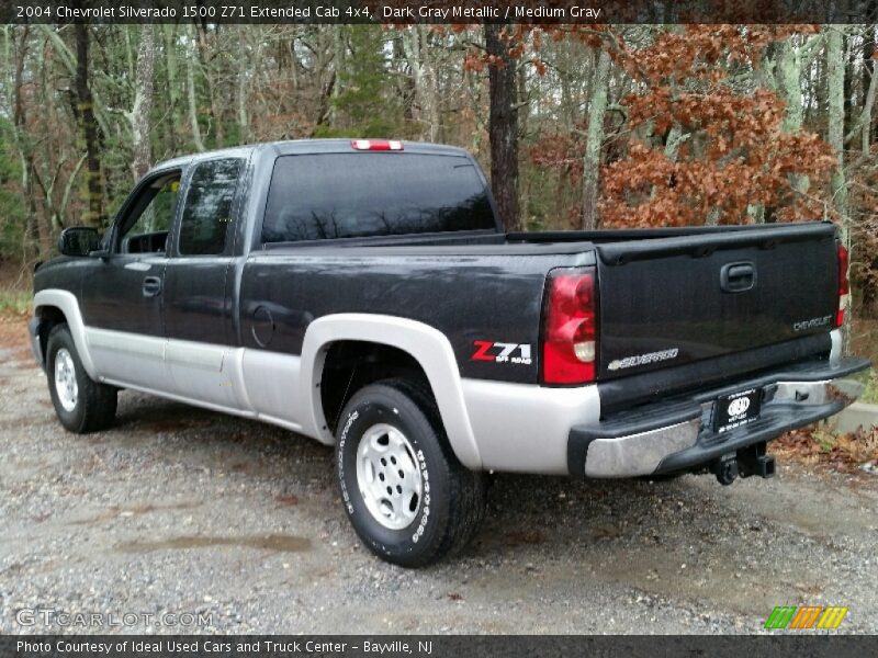 Dark Gray Metallic / Medium Gray 2004 Chevrolet Silverado 1500 Z71 Extended Cab 4x4