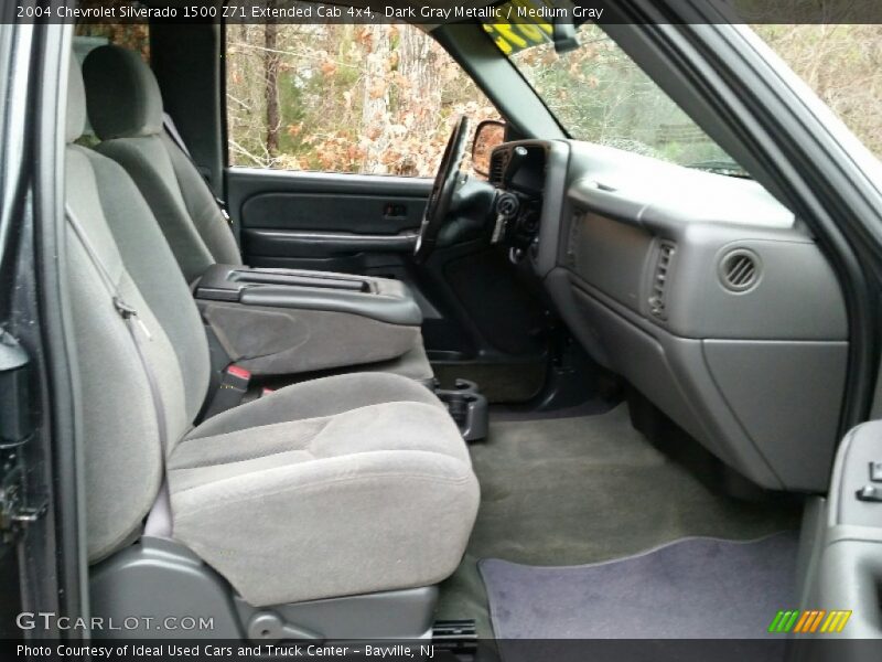 Dark Gray Metallic / Medium Gray 2004 Chevrolet Silverado 1500 Z71 Extended Cab 4x4