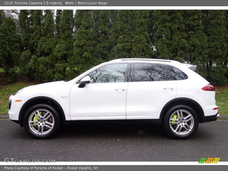  2015 Cayenne S E-Hybrid White