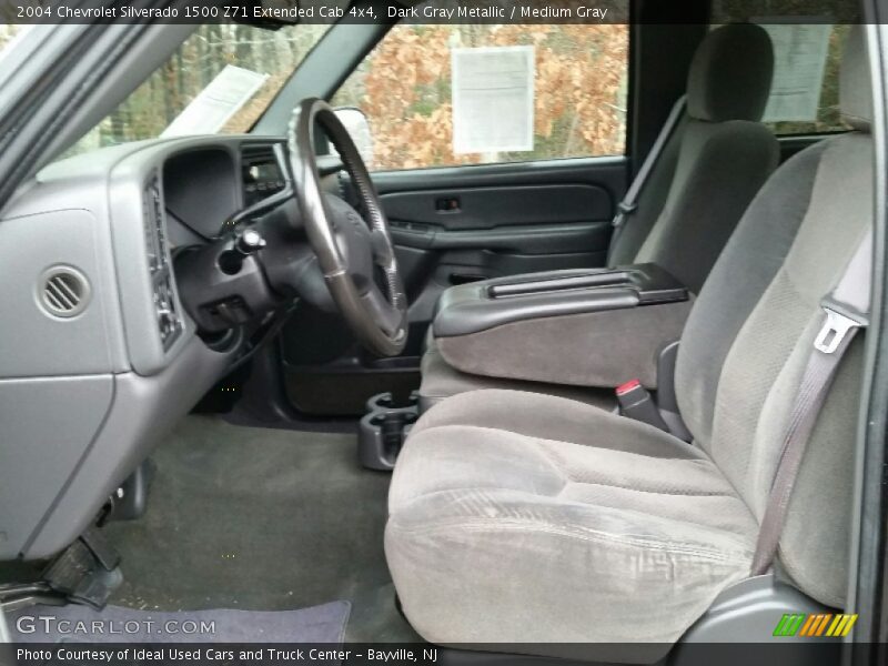 Dark Gray Metallic / Medium Gray 2004 Chevrolet Silverado 1500 Z71 Extended Cab 4x4