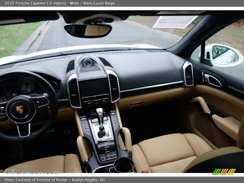 White / Black/Luxor Beige 2015 Porsche Cayenne S E-Hybrid
