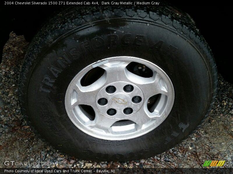 Dark Gray Metallic / Medium Gray 2004 Chevrolet Silverado 1500 Z71 Extended Cab 4x4