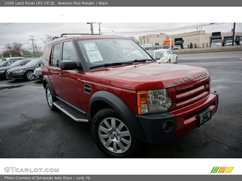 Alveston Red Metallic / Black 2006 Land Rover LR3 V8 SE