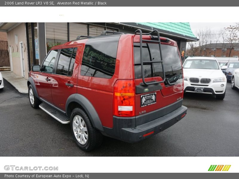 Alveston Red Metallic / Black 2006 Land Rover LR3 V8 SE