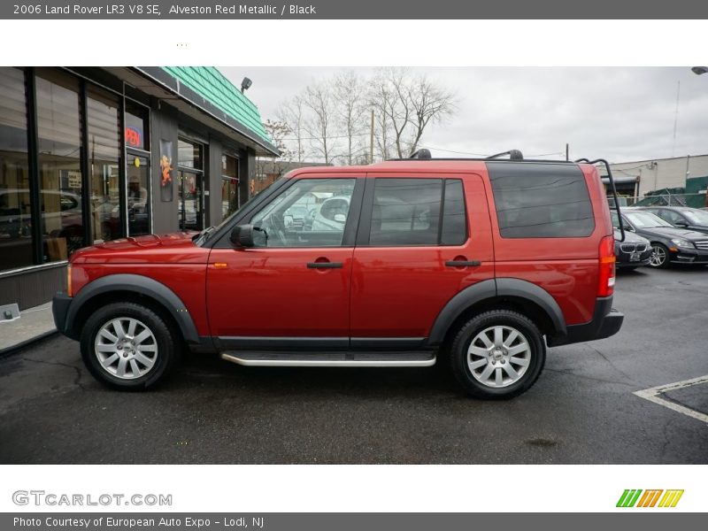 Alveston Red Metallic / Black 2006 Land Rover LR3 V8 SE