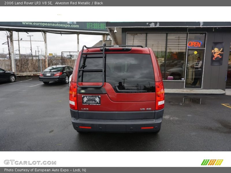 Alveston Red Metallic / Black 2006 Land Rover LR3 V8 SE