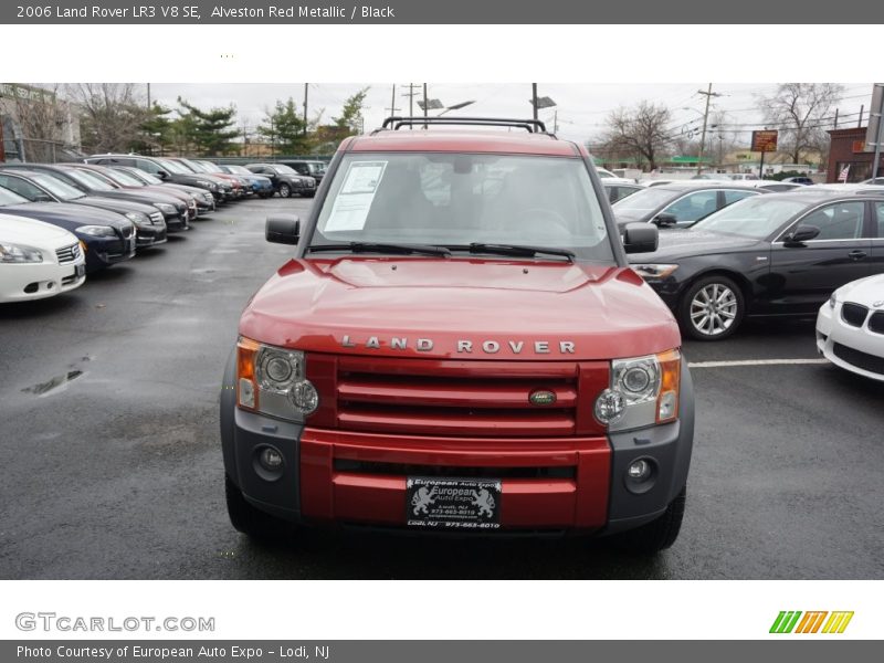 Alveston Red Metallic / Black 2006 Land Rover LR3 V8 SE