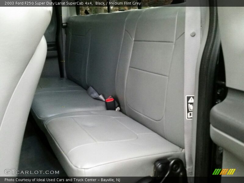 Black / Medium Flint Grey 2003 Ford F250 Super Duty Lariat SuperCab 4x4