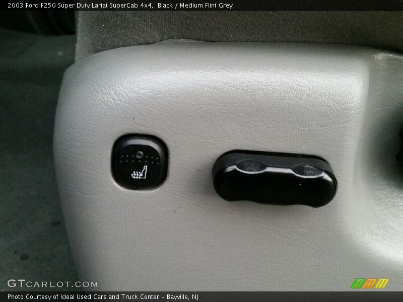 Black / Medium Flint Grey 2003 Ford F250 Super Duty Lariat SuperCab 4x4