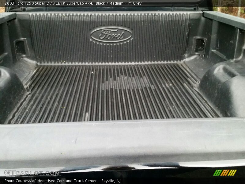 Black / Medium Flint Grey 2003 Ford F250 Super Duty Lariat SuperCab 4x4