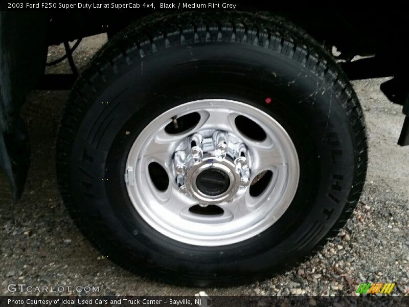 Black / Medium Flint Grey 2003 Ford F250 Super Duty Lariat SuperCab 4x4