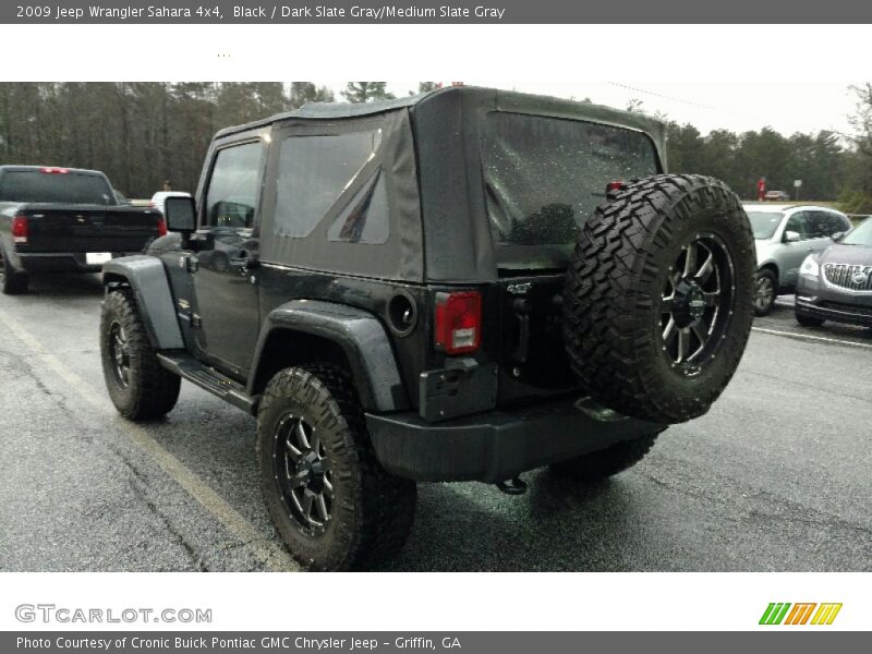 Black / Dark Slate Gray/Medium Slate Gray 2009 Jeep Wrangler Sahara 4x4