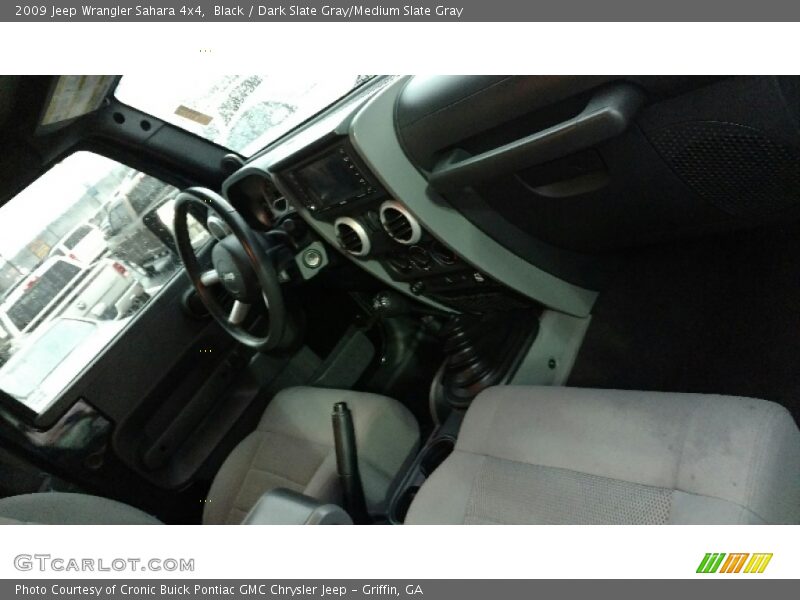 Black / Dark Slate Gray/Medium Slate Gray 2009 Jeep Wrangler Sahara 4x4