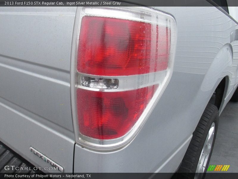 Ingot Silver Metallic / Steel Gray 2013 Ford F150 STX Regular Cab