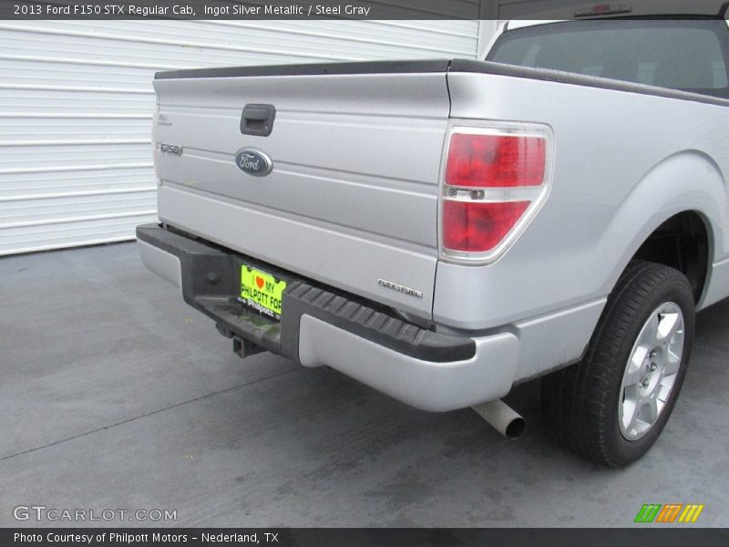 Ingot Silver Metallic / Steel Gray 2013 Ford F150 STX Regular Cab