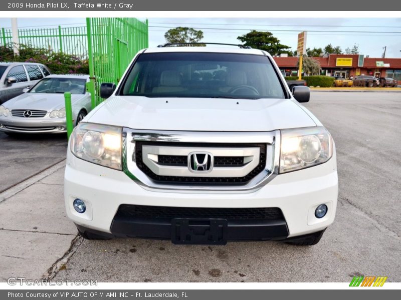 Taffeta White / Gray 2009 Honda Pilot LX