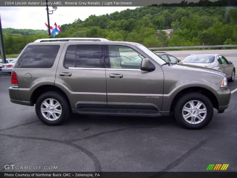 Mineral Grey Metallic / Light Parchment 2004 Lincoln Aviator Luxury AWD