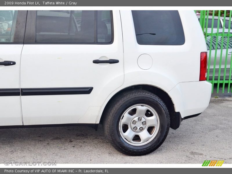 Taffeta White / Gray 2009 Honda Pilot LX